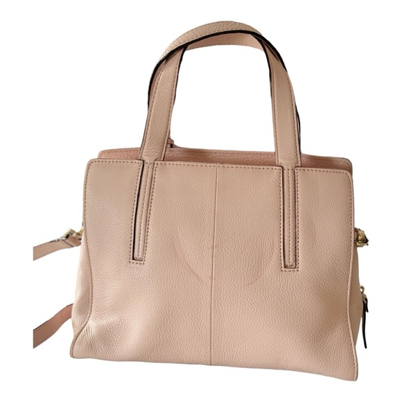 Kate Spade pebbled leather handbag with 14-karat gold plated hardware. - Picture 6 of 10